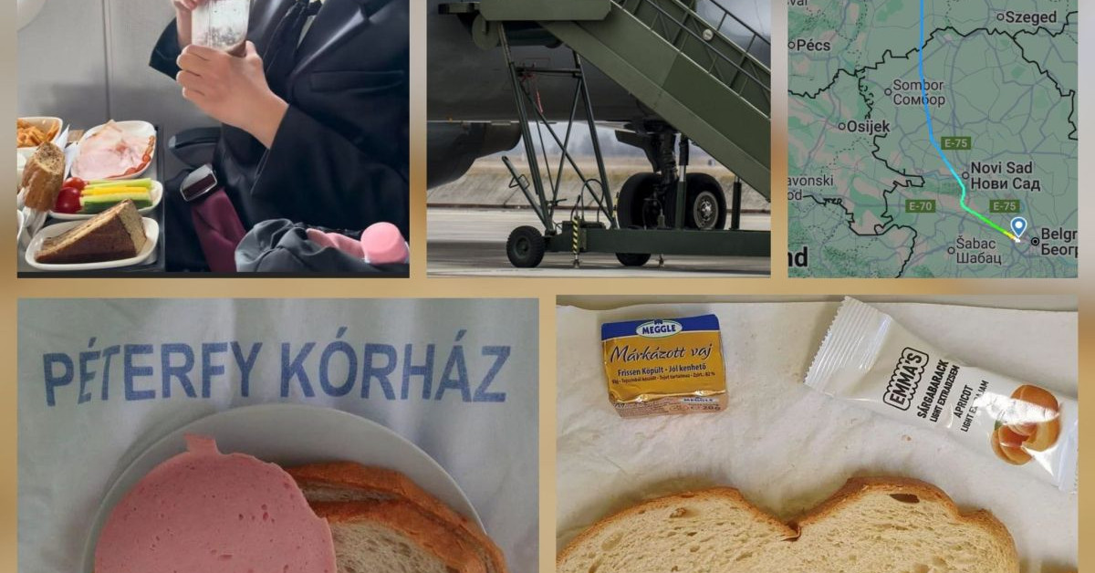 A Tisza politikusa összehasonlította Szijjártóék repülős menüjét a kórházi reggelivel Kép