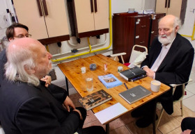 Iványi Gáboréknál járt Krasznahorkai László