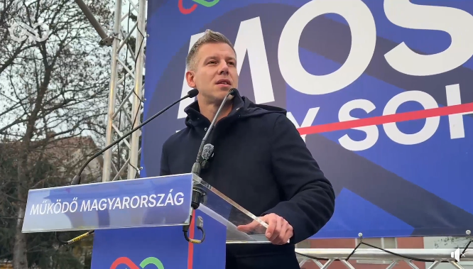 Magyar Péter: Április 12. népszavazás lesz Orbán Viktorról