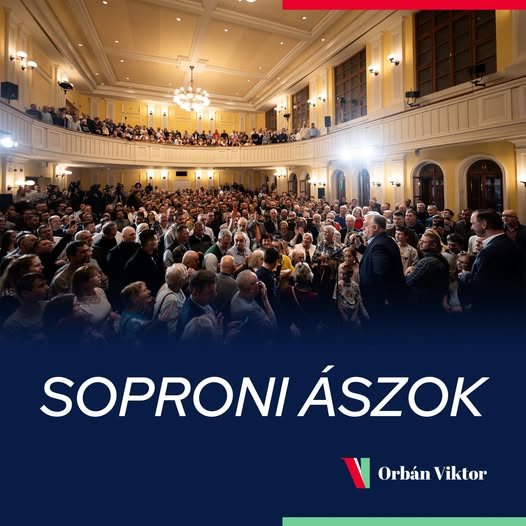 Senki sem szeret úgy választásba menni, hogy közben gazdasági káosz bontakozik ki az ország horizontján - mondta Orbán Sopronban