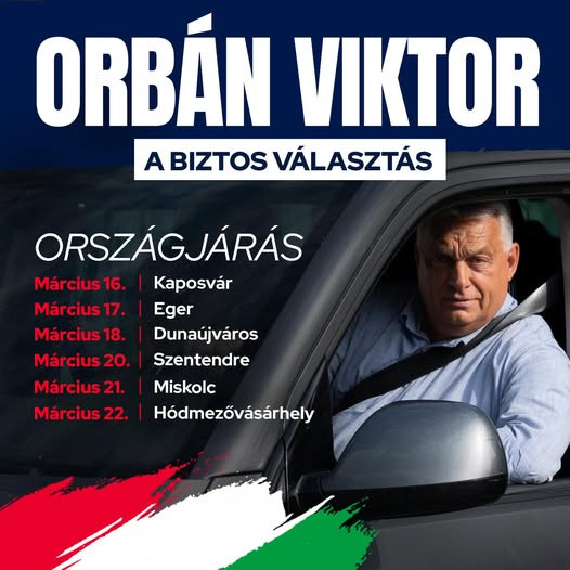 Országjárásra indul Orbán Viktor, minden békeszeretőt meghívott 
