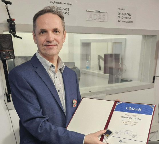 Warholik Zoltán kapta az idei Virág F. Éva-díjat