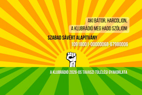 Elindult a Klubrádió túlélési gyakorlata: Aki bátor, harcoljon, a Klubrádió meg hadd szóljon!