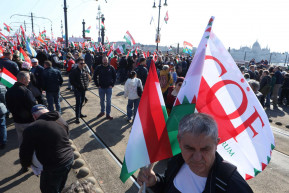 Békemenet-szervező: Harc, harc és győzni fogunk!