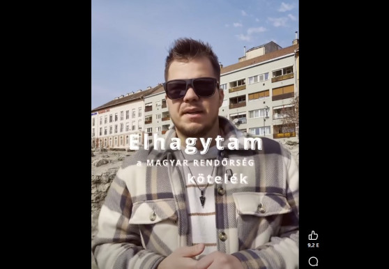 Felmondott a rendőr, aki letiltotta Rétvári oldalán a fotóját