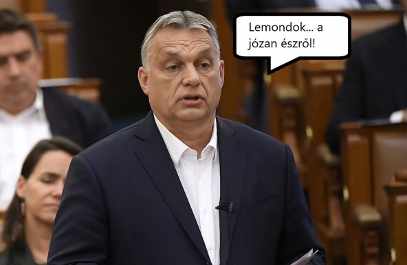 Orbán lemond - Rózsa Péter jegyzete
