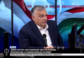 11 hónap alatt 3185-ször hangzott el Orbán Viktor neve az esti híradóban