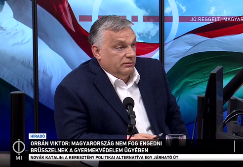 11 hónap alatt 3185-ször hangzott el Orbán Viktor neve az esti híradóban