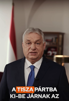 Orbán: A Tisza Pártba ki-be járnak az ukrán kémek és az ukránok által fizetett informatikusok