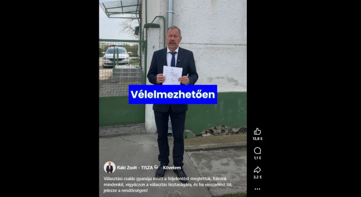 Gyulai Tisza-jelölt: Szavazatokat vásároltak, listán írták kocsikban