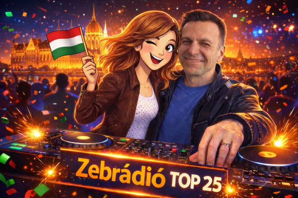 TOP 25 – Zebrádió-slágerlista!