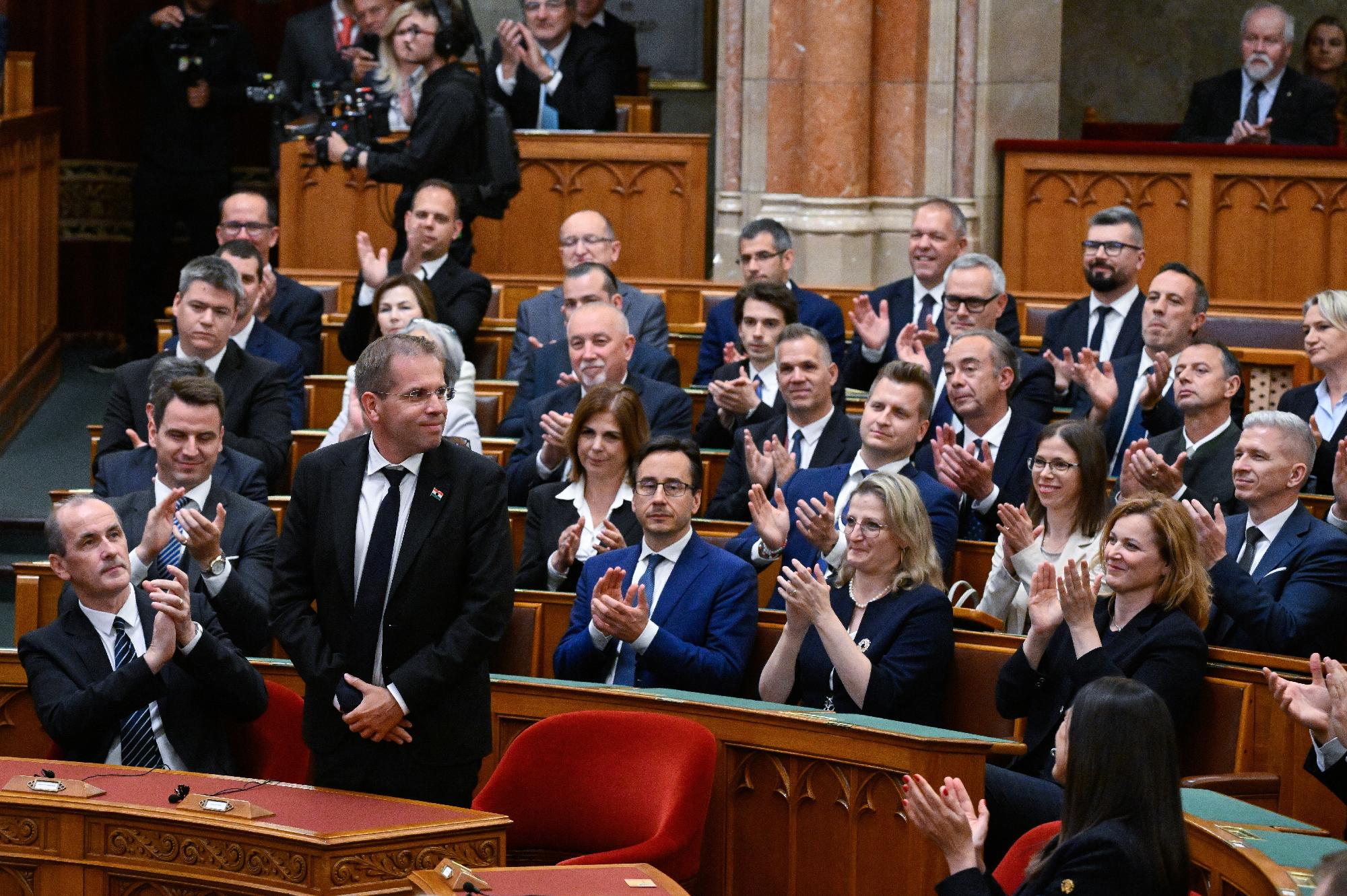 Az Országgyűlés plenáris ülése - A Tisza-kormány miniszte