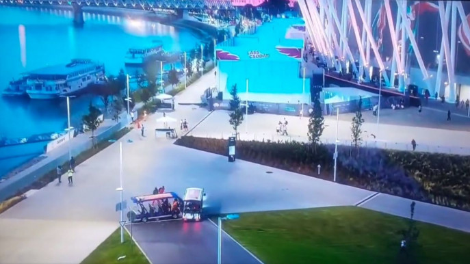 Fura baleset: összeütközött két, sportolókat szállító kocsi az atlétikai vb-n