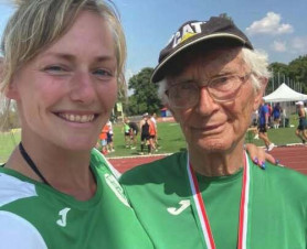 Obádovics J. Gyula professzor 98 évesen új rekorddal lett szenior országos bajnok 