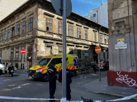 Gázrobbanás történt a VIII. kerületben