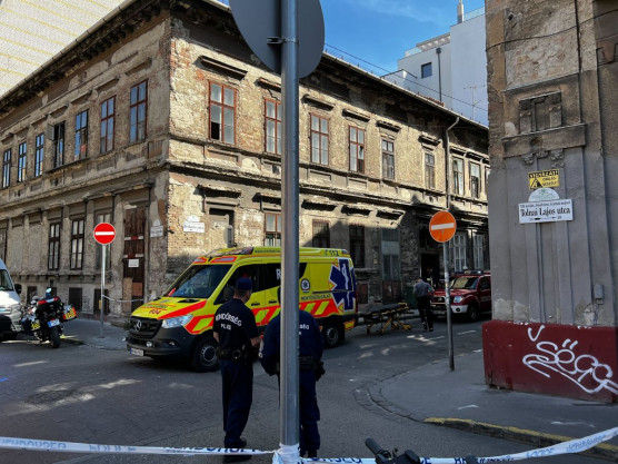 Gázrobbanás történt a VIII. kerületben