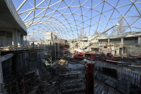 Horváth Csaba a Biodómról: A miénk a világ legdrágább sátra