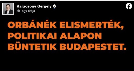 A kormány szerint Karácsony miatt kaptak csak a fideszes kerületek pénzt, Karácsony szerint ez régi kommunista trükk