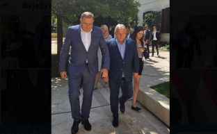 Délben a Karmelitában fogadta Dodikot Orbán