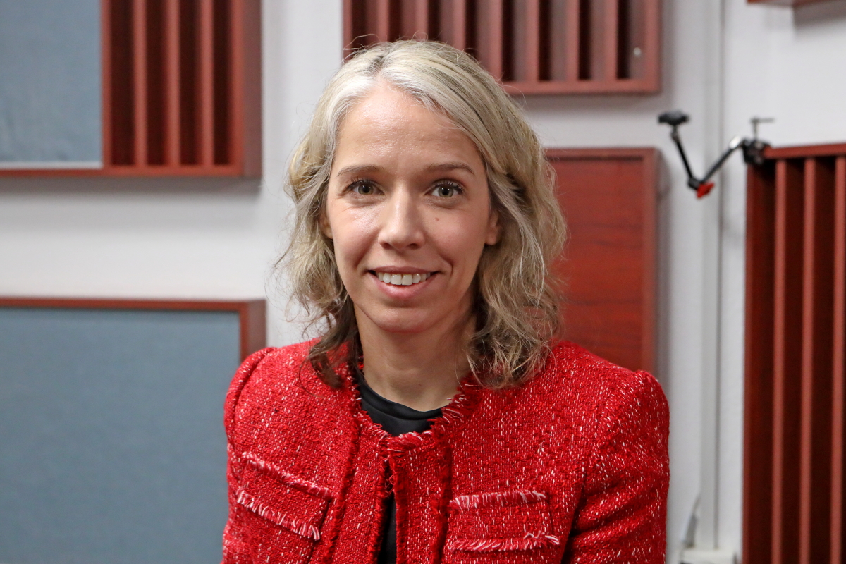 dr. Nagy-Balás Borbála jogász, az UNICEF Magyarország  gyermekjogi munkatársa, az Ébresztő óra program koordinátora