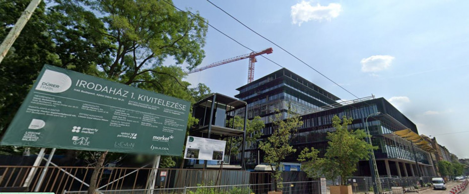 100 helyett 120 milliárdunkba kerülnek a Dürer Park irodaházai