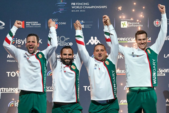 Világbajnok lett a férfi kardcsapat