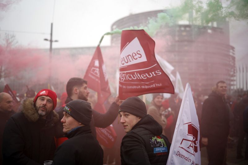 Gazdatüntetés az EU-Mercosur-megállapodás ellen