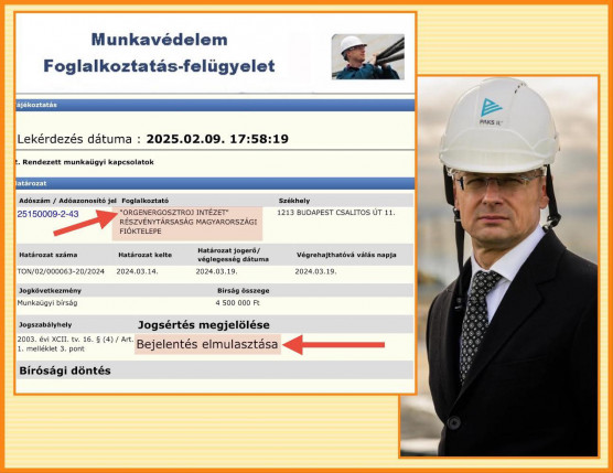 Feketén alkalmazott dolgozókat Paks2 egyik orosz fővállalkozója - Hadházy