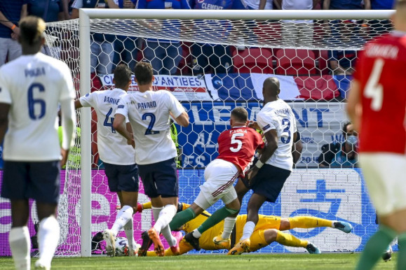 Óriási meccs: 1-1 lett a magyar-francia!