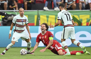 Nagyot küzdött, de végül összezuhant a magyar válogatott a portugálok ellen