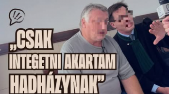 Csak integetni akartam neki, de valami megdobta a kocsimat - vallotta a biztonsági őr, aki belerongyolt Hadházy autójába Hatvanpusztán