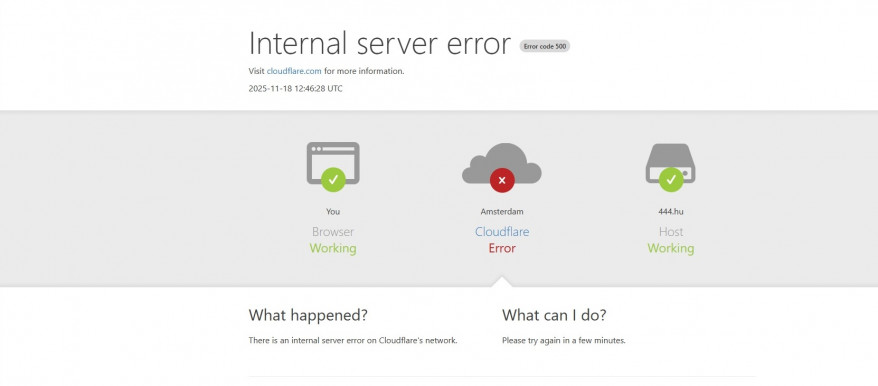 Nem működött a fél internet