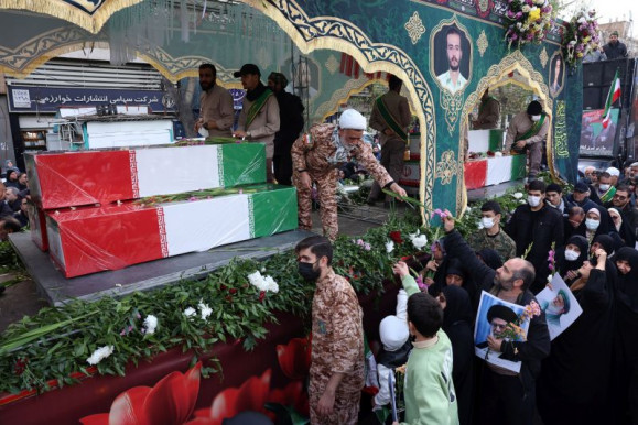 Először közölt adatot az iráni áldozatokról az állami televízió