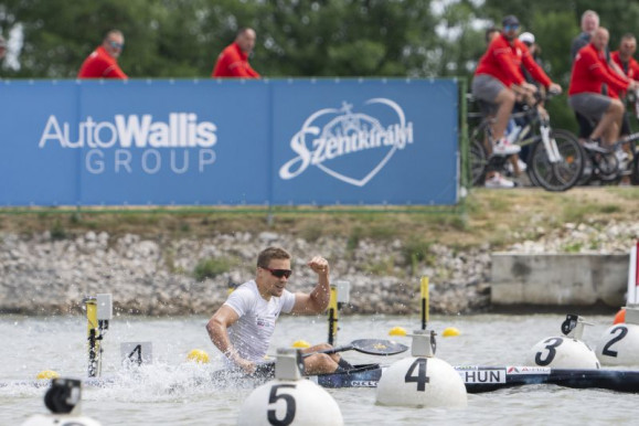 Vasárnapi éremeső a szegedi kajak-kenu világkupán