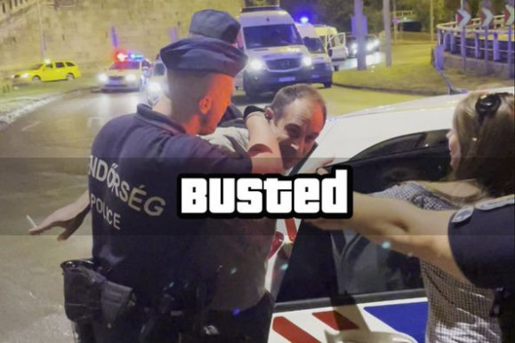 75 ezerre bírságolták a Kutyapárt elnökét, mert a tüntetésen nem hagyta el az úttestet