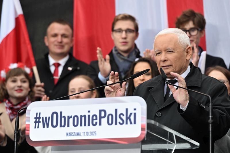 Ellenzéki tüntetés Lengyelországban