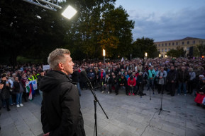 Magyar Péter nem tart attól, hogy Tisza-győzelem esetén a Fidesz megpuccsolná az eredményt