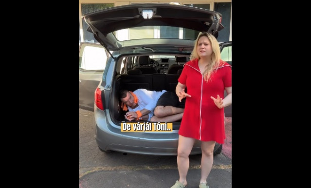 Paródia készült Szentkirályi videójából