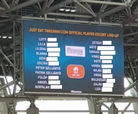 Szijjártó gyerekeivel egyező nevű gyerekek kísérték a játékosokat a Hollandia-Csehország-mérkőzésen