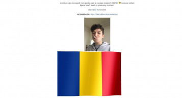 Meghekkeltek egy kormányzati weboldalt, román zászlót tettek ki rá