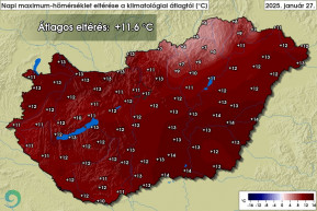 Egyre vörösebb az ország