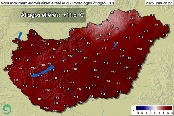 Egyre vörösebb az ország