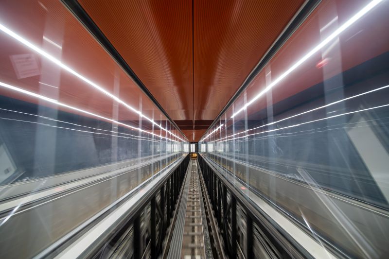 Ferenciek tere, feújított metró állomás, 2023