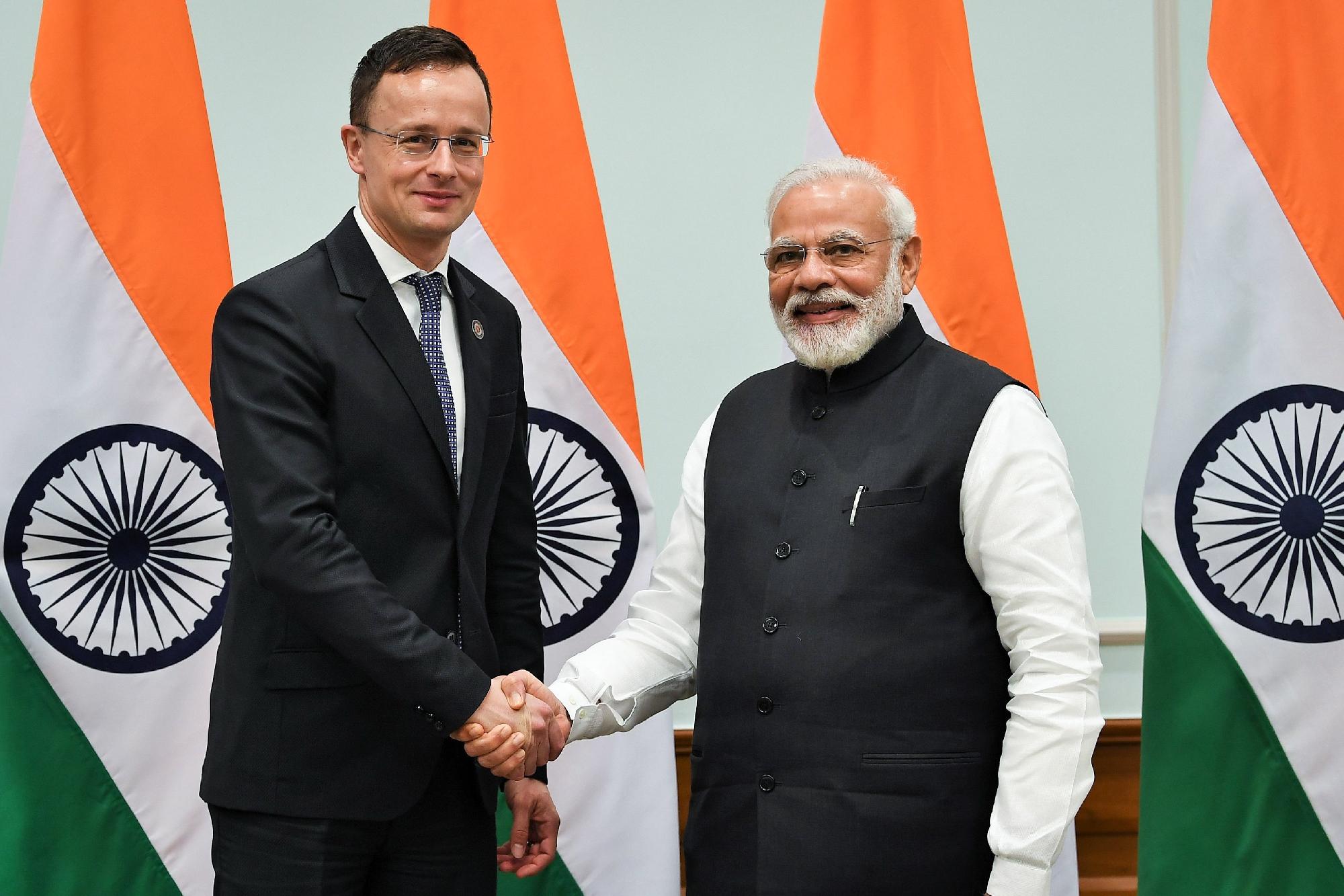 Szijjártó Péter Indiában