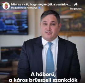 Nagy Márton üzeni,  hogy a kormány megmentené a családokat a recessziótól, ezzel csak az a baj, hogy már recesszió van