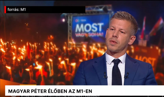 Már nem kell sokáig kibírni – mondta Magyar Péter a közmédia munkatársainak