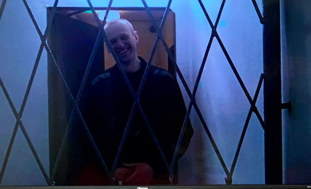 Először látható videón a sarkvidéki orosz börtönbe zárt Navalnij