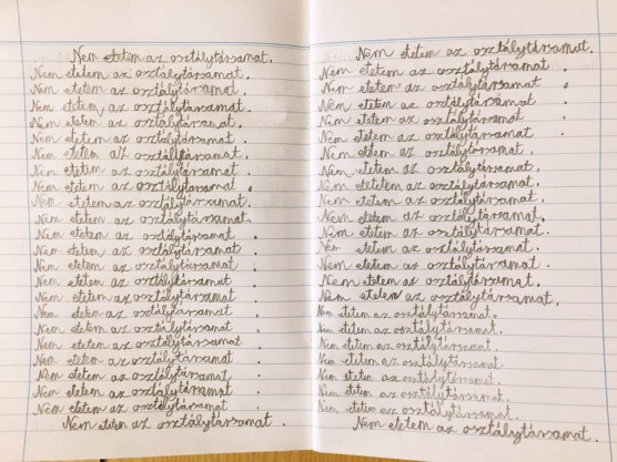 „Nem etetem az osztálytársamat” – vissza a 19. századba