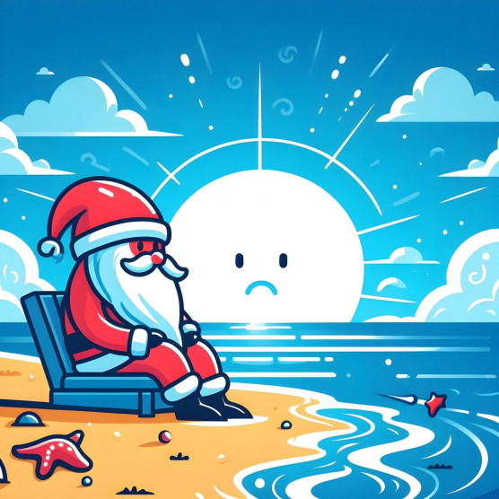 Mintha nyári Mikulást játszana Orbán