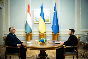 Orbán találkozott Zelenszkijjel Kijevben 